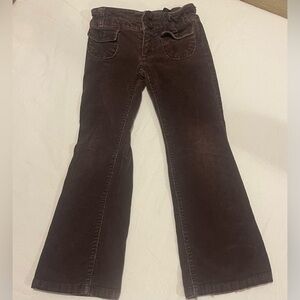 Girl’s Gap corduroy boot cut pants child size 5